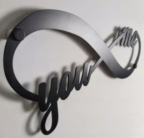 Symbol nekonečna na stenu 60 cm