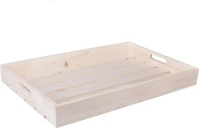 ČistéDrevo Drevená debnička 56x36x6 cm