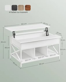 Konferenčný stolík LCT205W46