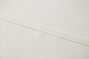 Bielo-krémová záclona OXFORD 140x270 cm Zavesenie: Riasiaca páska