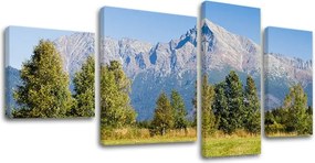 Obraz na plátne 4 dielny SLOVENSKO SK006E40