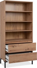 Široký regál so zásuvkami Korsika, dub artisan