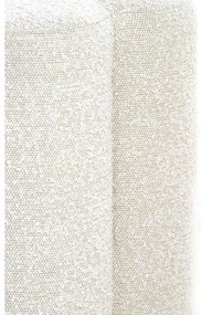 Krémový taburet z textílie buklé Nalani – Light &amp; Living