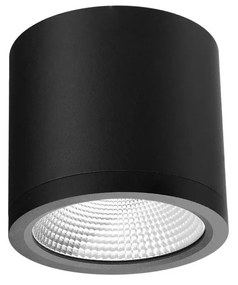 Minimalistické bodové svietidlo Conyon IP54 CCT 15W 10 čierna