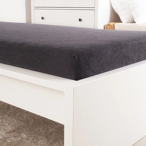 4Home froté prestieradlo Perfect antracit, 90 x 200 cm