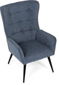 Relaxačné kreslo 315 BLUE2, tmavomodrá
