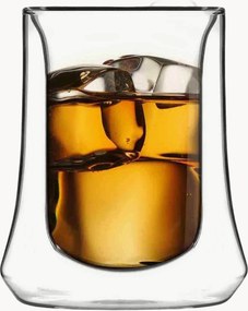 Dvojstenné borosilikátové poháre na whisky Soho, 2 ks