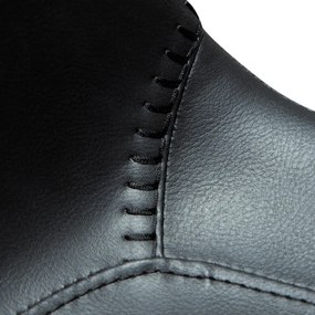 HYPE ČALÚNENÁ BAROVÁ STOLIČKA black faux/black