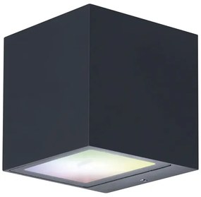 Ledvance - LED RGBW Stmievateľné nástenné svietidlo BRICK LED/14W/230V Wi-Fi IP44