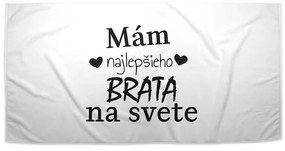 Sablio Uterák Ja mám najlepšieho brata na svete - 50x100 cm