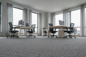 Betap, Metrážny koberec Primo 73 sv. šedý, záťažový, na mieru, šíře 4m, šedá, resine, chodba / predsieň