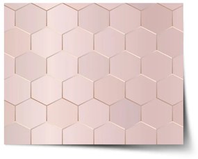 Sablio Plagát Rose gold - 60x40 cm
