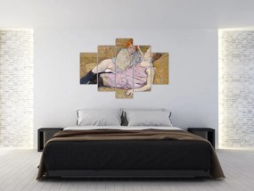 Obraz - Henri de Toulouse-Lautrec, The Sofa, reprodukcia (150x105 cm)