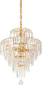 Toolight Toolight, stropné svietidlo 6xE14, zlatá lesklá, OSW-00684