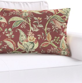 Karin - jednoduchá obliečka, 60x40cm farba produktu červená látka vzorované