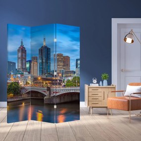 Paraván - Mesto Melbourne (126x170 cm)