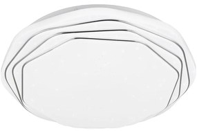 Biele LED stropné svietidlo ø 38 cm Dizzy – Trio