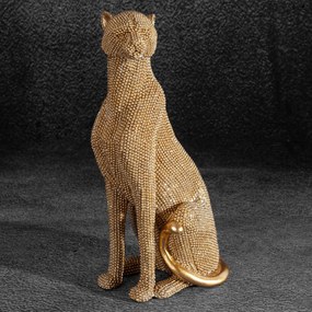 DEKORAČNÁ SOŠKA ELDO 12X8X23 CM ZLATÁ