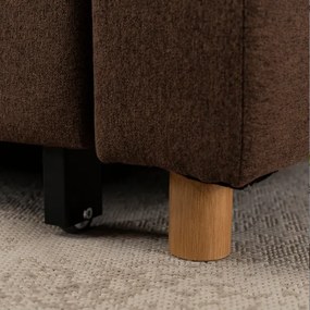 Kreslo JEREMY hnedé