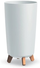 Kvetináč GRACIA TUBUS SLIM biely 23,9 cm