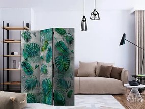 Paraván - Modernist Jungle [Room Dividers] Veľkosť: 135x172, Verzia: Obojstranný