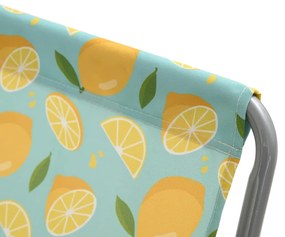 Súprava 2 ks skladacích plážových ležadiel SAND LEMON