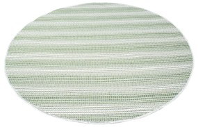 Dekorstudio Šnúrkový okrúhly koberec PALM 3471 - zelený Priemer koberca: 160cm