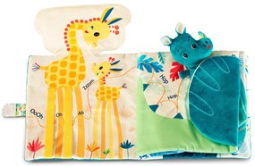 Lilliputiens - nosorožec Marius hľadá tatka - textilná knižka