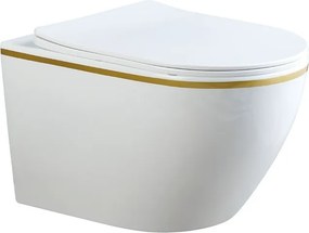 BPS-koupelny Podomietkový modul Geberit DuoFix s WC misou MIZU-WH-GL-TR-03 + ovládacie tlačidlo Delta 20 biela