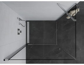 Mexen Pretoria sprchovací kút 70x110cm, 6mm sklo, chrómový profil-číre sklo, 852-070-110-01-00