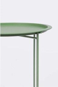 Oceľový okrúhly záhradný stolík ø 46 cm Austin – Bizzotto