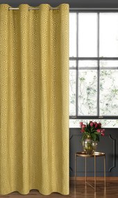 ZÁVES NA KRÚŽKOCH PIERRE CARDIN INGA 140X250 CM ZLATÁ