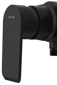 Sprchová batéria AM.PM Flash FNA20022 jednopáková, čierna