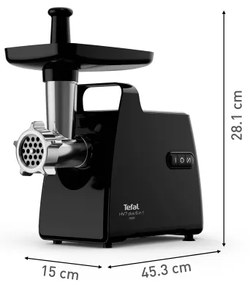 Tefal - Mlynček na mäso 6v1 2000W/230V čierna