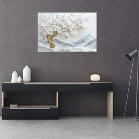 Obraz – 3D elegantný strom života (90x60 cm)