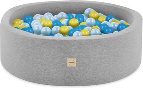Suchý bazén pre deti 90 x 30 cm + 200 loptičiek - pre chlapcov