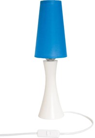 HELLUX Stolná moderná lampa DIANA2, 1xE27, 60W, modrá