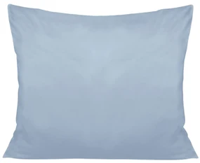 SATÉNOVÁ OBLIEČKA NA VANKÚŠ 50X80 CM SVETLOMODRÁ