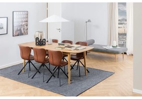 Rozkladací jedálenský stôl s doskou v dubovom dekore 180x90 cm Montreux - Actona