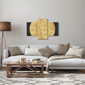 Obraz - Zlatá štruktúra N⁰2 (90x60 cm)