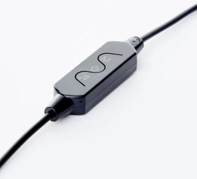 Brilliant - LED RGBW Stmievateľná stojacia lampa NEELE LED/6,5W/230V čierna + DO