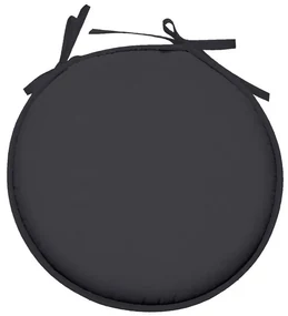 Podsedák na stoličke NELSON guľatý antracitový sada 4 ks
