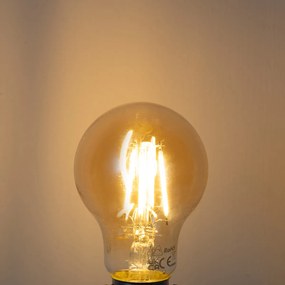 Sada 5 stmievateľných LED žiaroviek E27 A60 zlatá 4W 420 lm 2200K