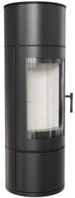 Kratki Krbové kachle Antares, 10 kW, 150 Ø, čierne