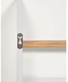 Biela poschodová detská polica 50 cm Gopi – Kave Home