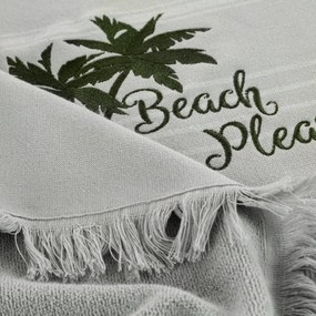 PLÁŽOVÁ OSUŠKA Z BAVLNY ELBA 90X170 CM VZOROVANÁ