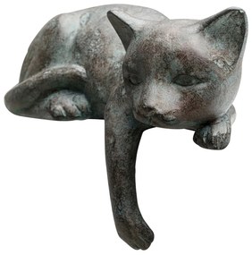 Cats Life soška sivá 11 cm