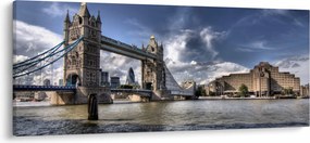 Obraz - Tower Bridge v Londýne (120x50 cm)