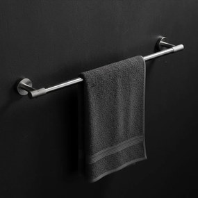 Rea Galo, kúpeľňový vešiak na uteráky 60cm, brúsená oceľ, REA-88009