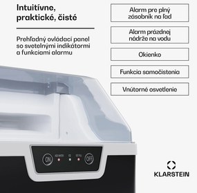 Klarstein Stroj na výrobu kociek ľadu, Wallberg Nugget Ice Maker